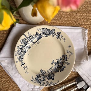 Emile Bourgeois Plates - Etsy