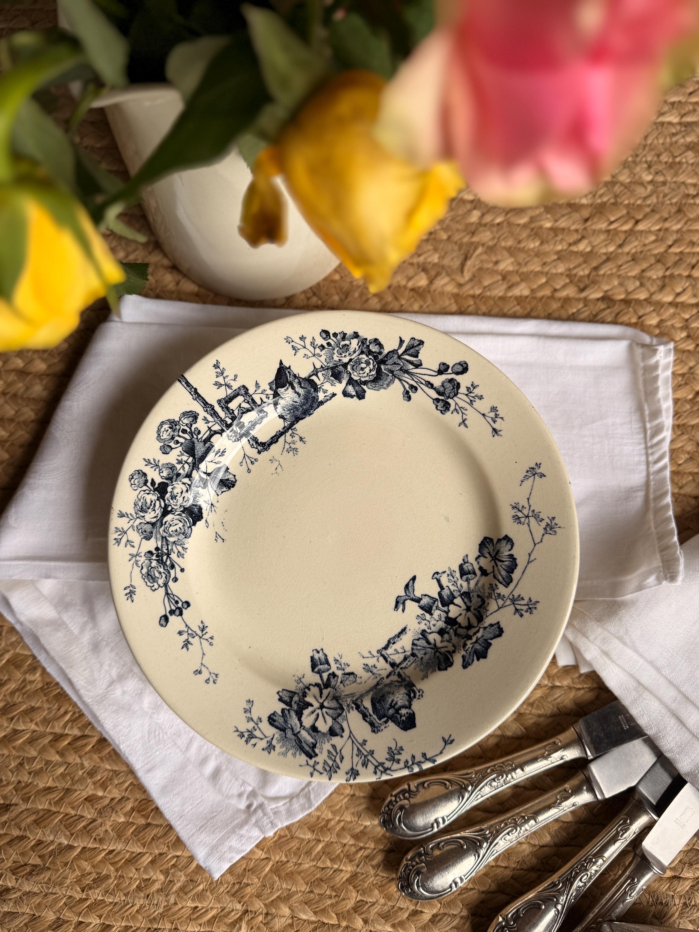 Emile Bourgeois Plates - Etsy