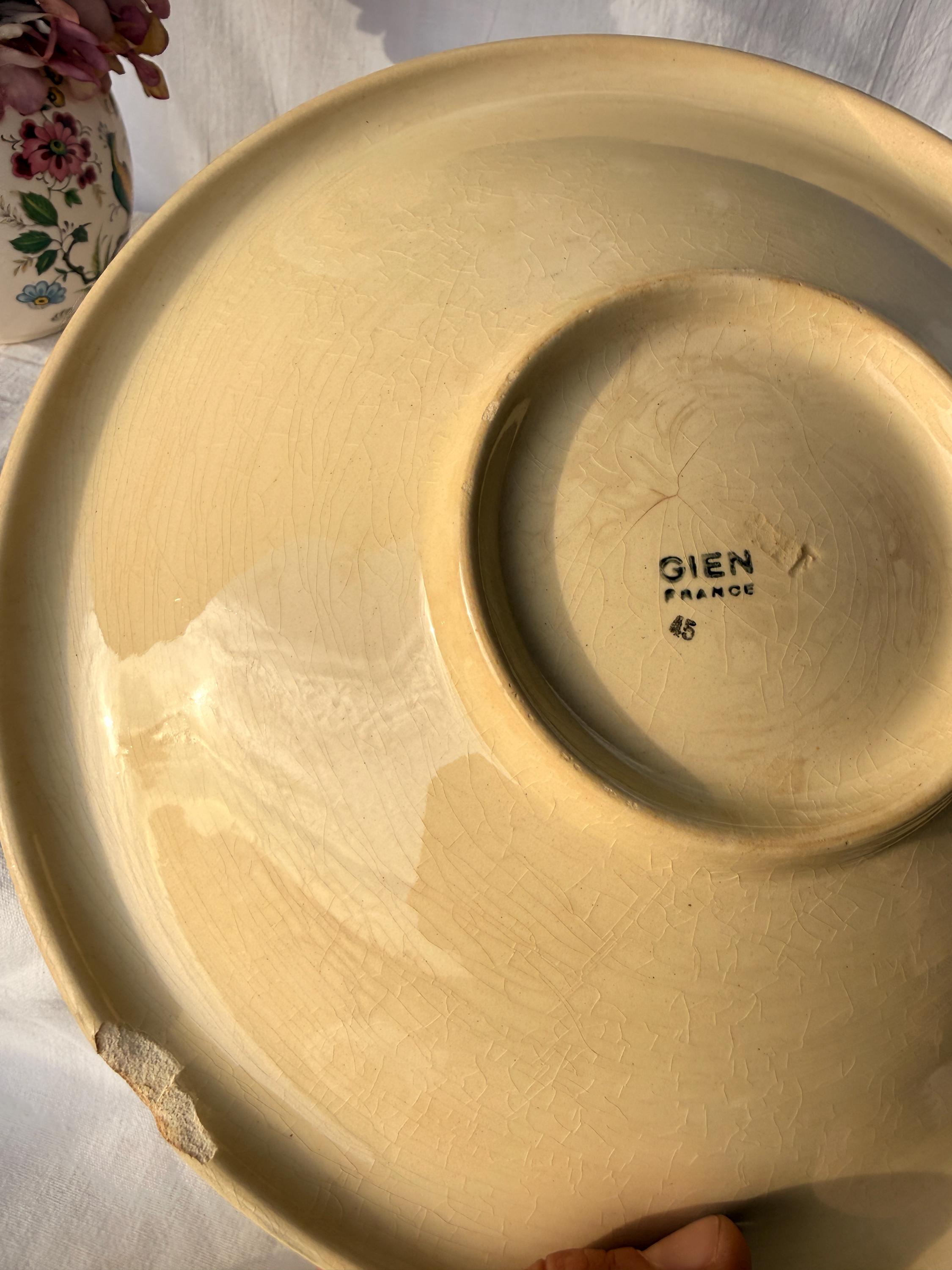 再値下げ❗️フランス アンティークプレート ジアン 2枚set 皿 アンティーク ジアン陶器皿 2枚セット – フランス - Etsy 日本