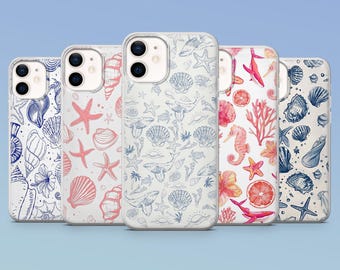 Ocean Phone Case Summer Vibes Cover for Google Pixel 9A,9Pro XL,8A,8Pro, 7A,6A Samsung S25, S24Fe,S23,A56,A16 iPhone 16E,15Pro,14