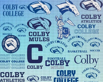 Colby College SVG, Leichtathletik Mules SVG, Fußball, Universität, Cricut, Instant Download.
