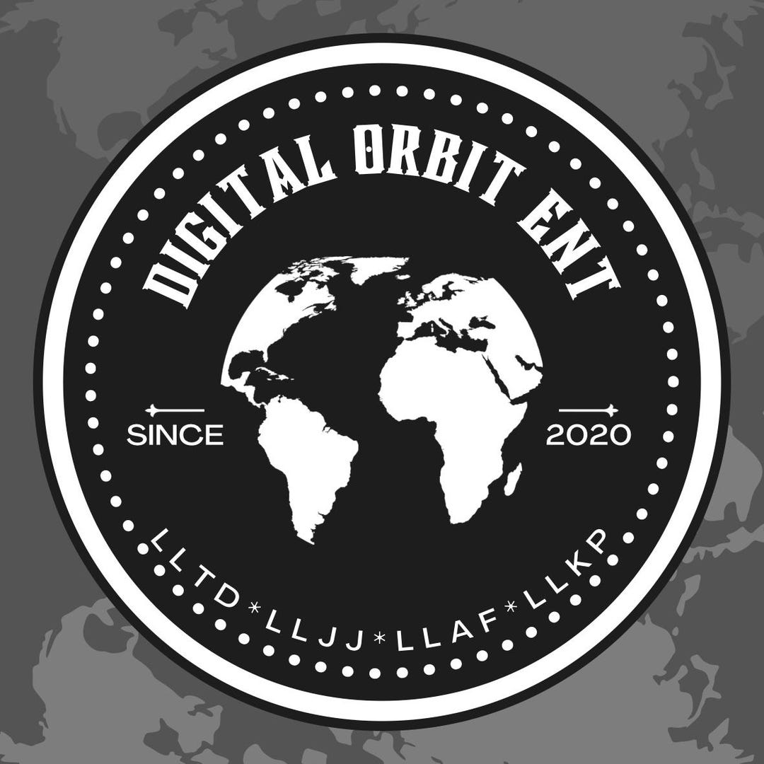 Digital Orbit Ent “since 2020” Sticker. Comes With 5 Stickers - Etsy