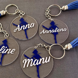 Schlüsselanhänger Personalisiert Name Karneval Mariechen Gardetanz Geschenk Freundin Kindergeburtstag Wichtelgeschenk Adventskalender