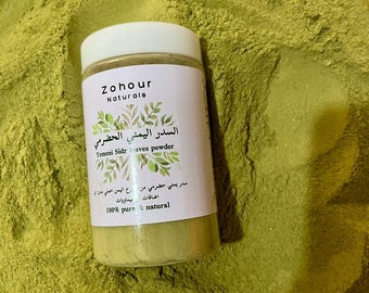 100% sidr yemení / Qasil fresco y natural 120 gramos