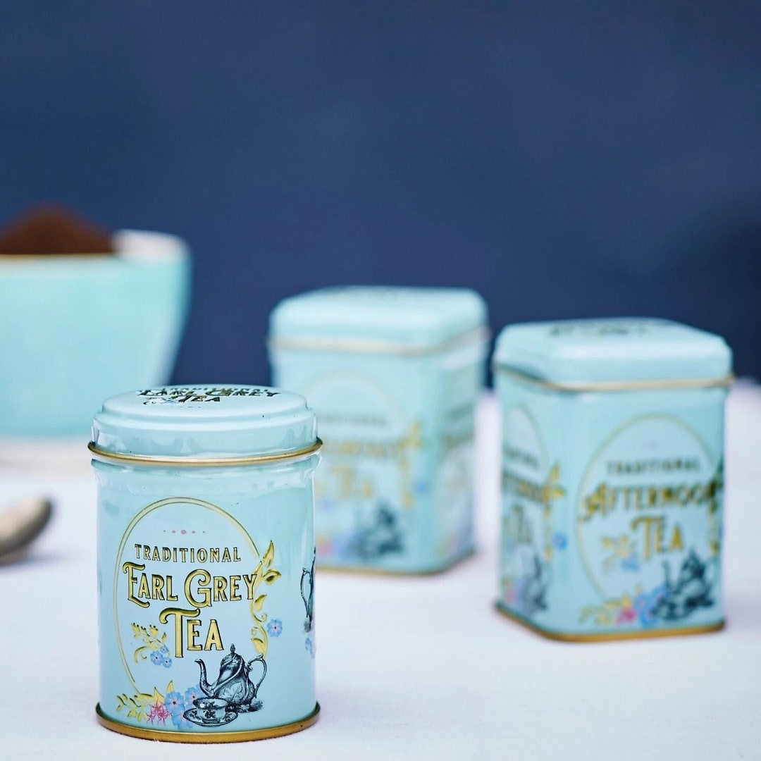 Victorian Mint Green Set of 3 Tea Tins Loose Leaf Vintage - Etsy Australia