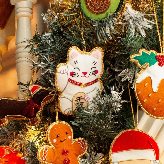 Gingerbread cat tree 2025