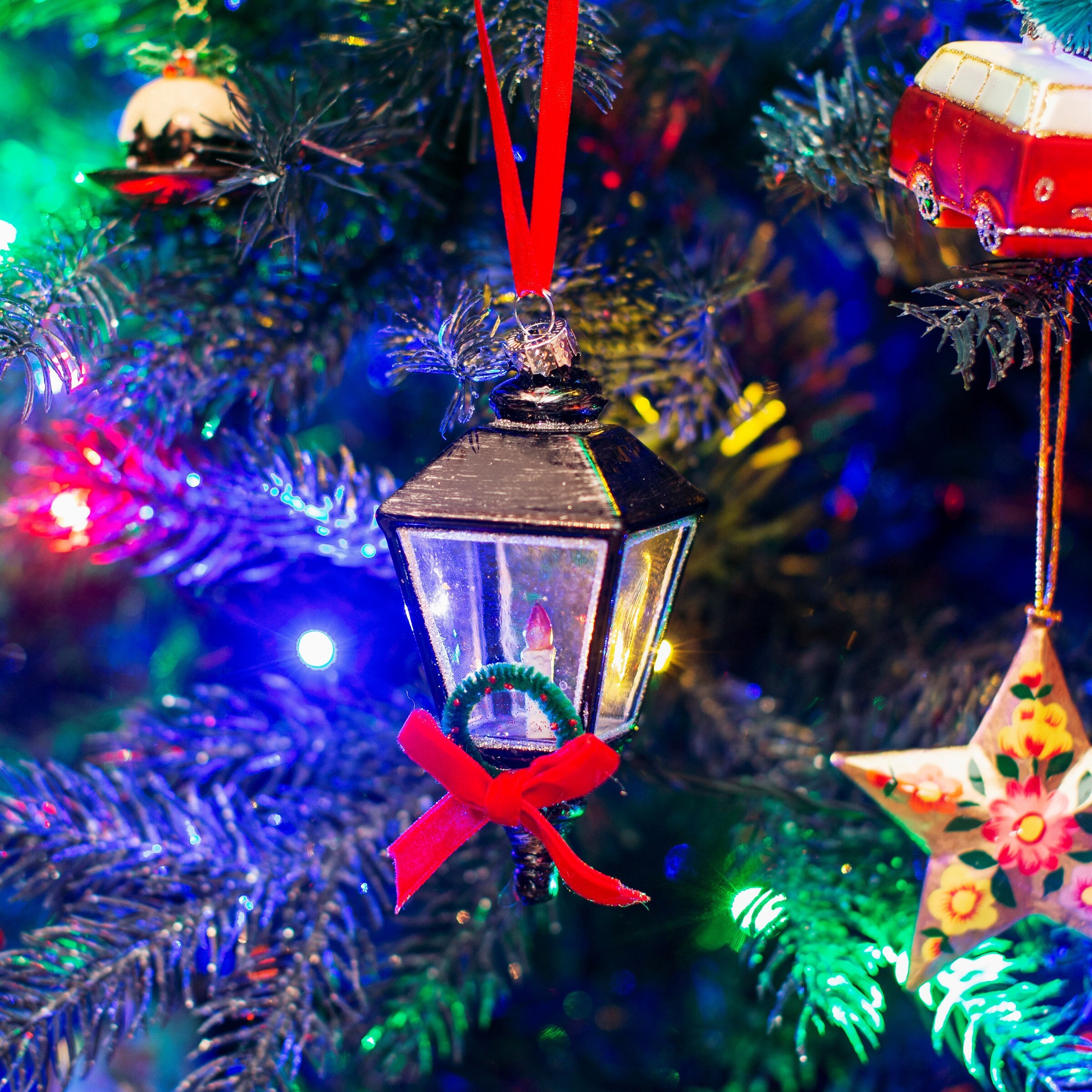 Christmas Lamp - Etsy UK