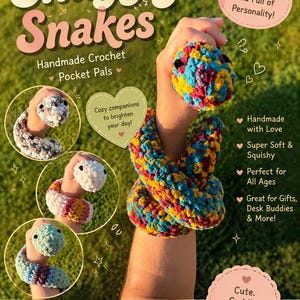 Handmade Snake Plushie