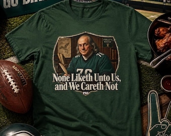 Divertida camiseta con el lema "A nadie le gustamos, y no nos importa" / Camiseta de los Philly Birds
