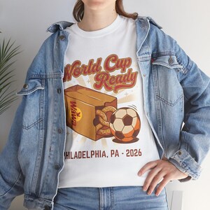 Retro Philly Soccer Cup T-Shirt | Wawa, Pretzel, Soccer