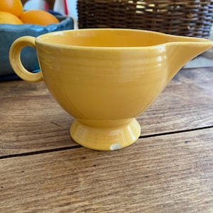 Vintage Homer Laughlin Fiesta Sonnenblume Milchkännchen