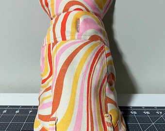 Groovy Retro Dog (or Cat) Vest – XS
