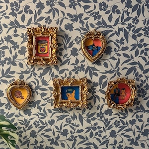 Galería de arte de mini gatos / Colgante de pared o magnético