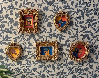 Mini Cat Art Gallery | Wall Hanging or Magnetic