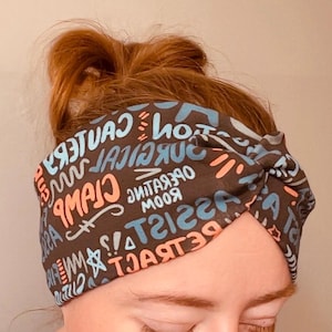 First Assist Surgery - Soft and Stretchy Adult Twist Headband