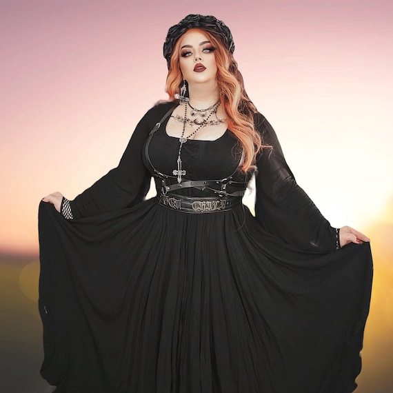 fitted dresses casual Plus Size Satin Wedding Dress with Removable Train - Royal Satin Corset  with Open Shoulders and Lace Details Plus Size main image 0