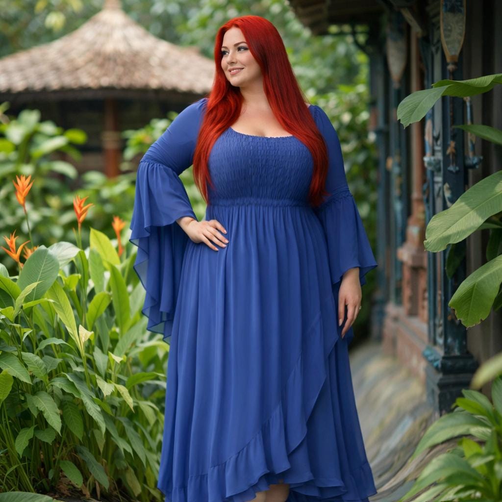 Curved Empire Waist Dress Pattern - Etsy