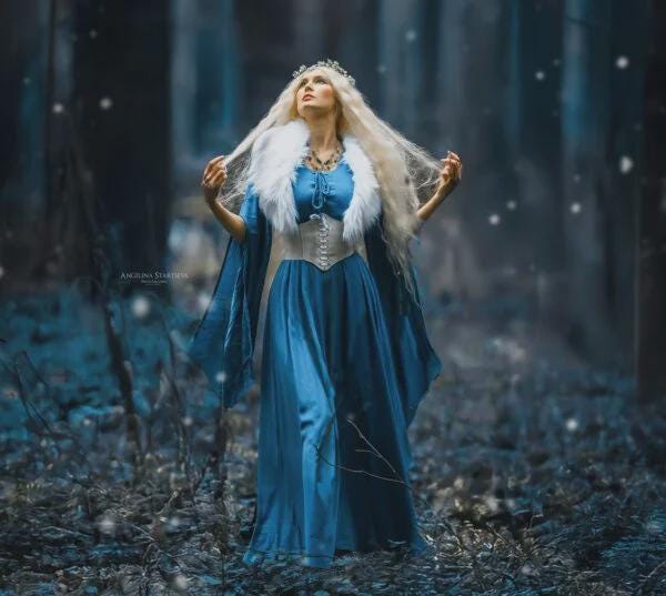 Blue Witch Dress - Etsy Canada