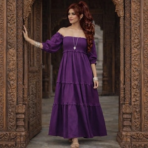crinkle cotton dresses plus size Only Necessities Plus Size Long Crinkle Cotton Lounger