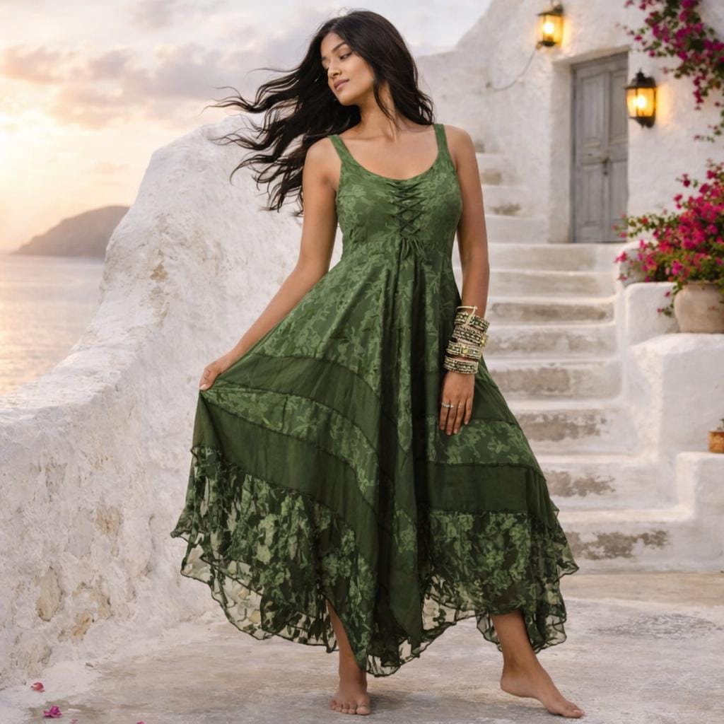 Teal Fairy Dress