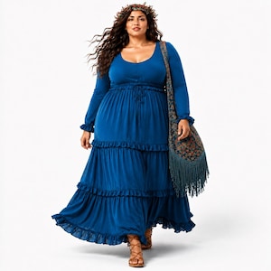 Blue Gypsy Dress