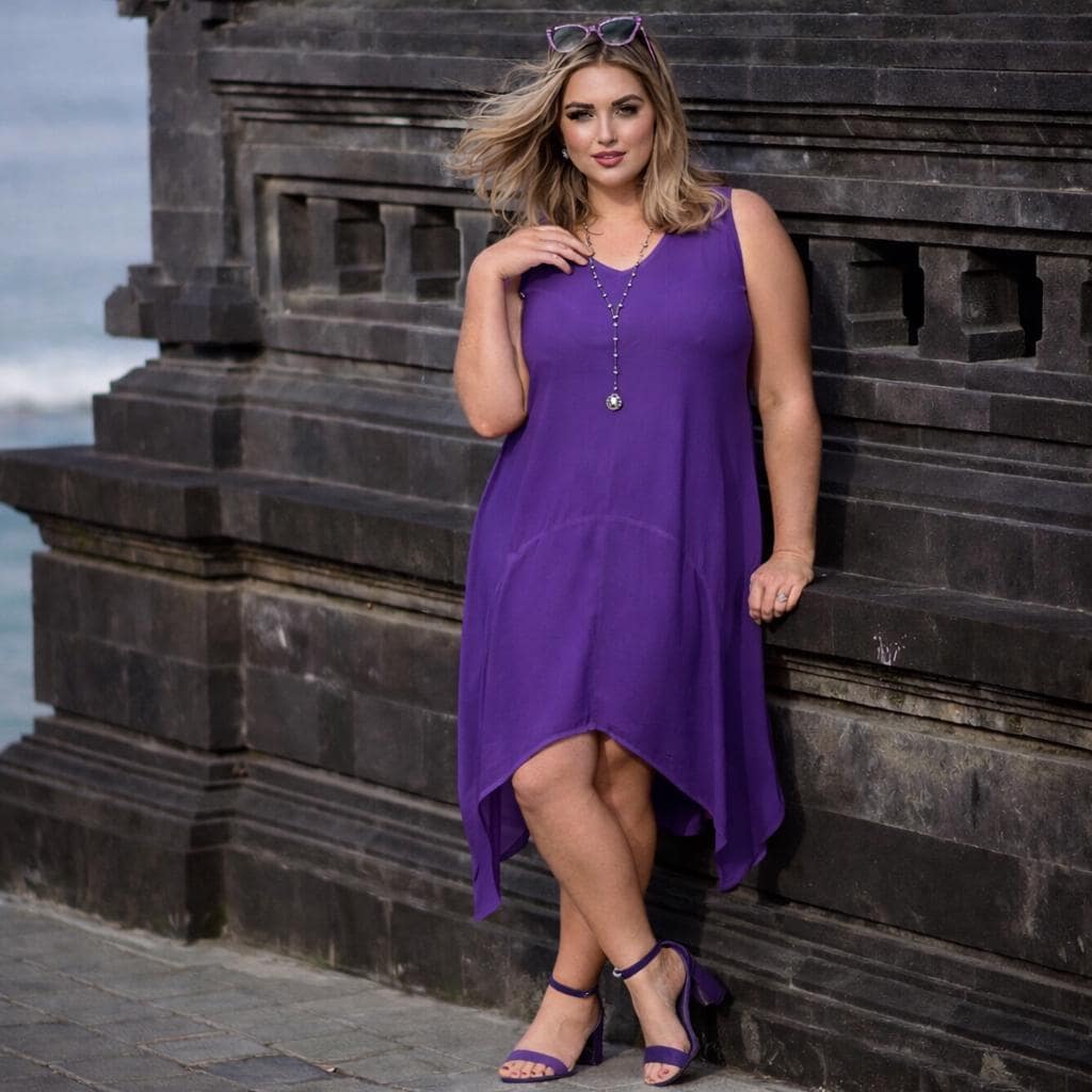 asymmetrical dress plus size Unique Vintage Plus Size Green Asymmetrical Neck Swing Dress