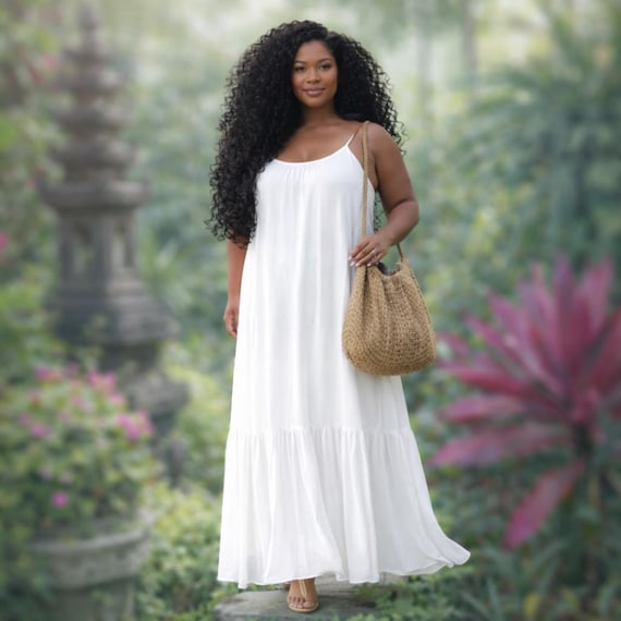 maxi dress polyvore Noʻeau Designers