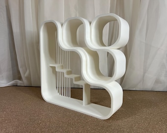 Capsule & Wavy Shelf Bundle: Smiski and Sonny Angel Display - 3D Printed Decoration (V2-2, M1, M2)