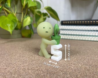 Mini Furniture: Coffee & Side Table Figurines Smiski and Sonny Angel Display Doll House - 3D Printed Decoration