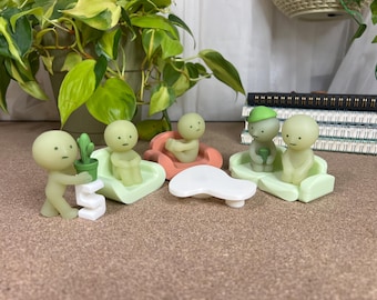 Mini Furniture Bundle: Figurines Smiski and Sonny Angel Display Tiny Furniture - 3D Printed Decoration