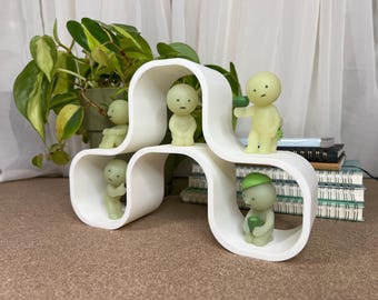 Display Shelf for Mini Figurines, Trinkets & Knick-knacks, Interchangeable Stackable Modules - The Capsule Shelf M3 Module Only
