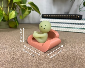 Mini Furniture:  Single Seat Couch V1 Figurines Smiski and Sonny Angel Display Doll House Tiny Furniture - 3D Printed Decoration