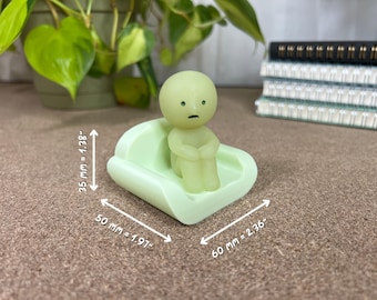 Mini Furniture:  Single Seat Couch V2 Figurines Smiski and Sonny Angel Display Doll House Tiny Furniture - 3D Printed Decoration