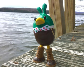 Maine Loon Bohnenstiefel See Leben Loon Figur Etsy