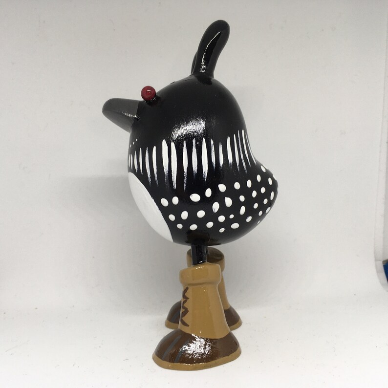 Maine Loon Bohnenstiefel See Leben Loon Figur Etsy