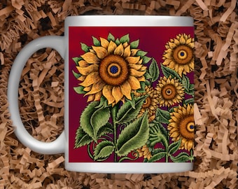 Sunflowers Mug