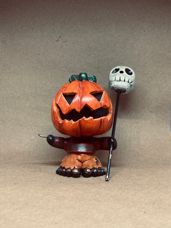 Kurbis Konig Jack O Laterne Freddy Krueger Vogelscheuche Etsy