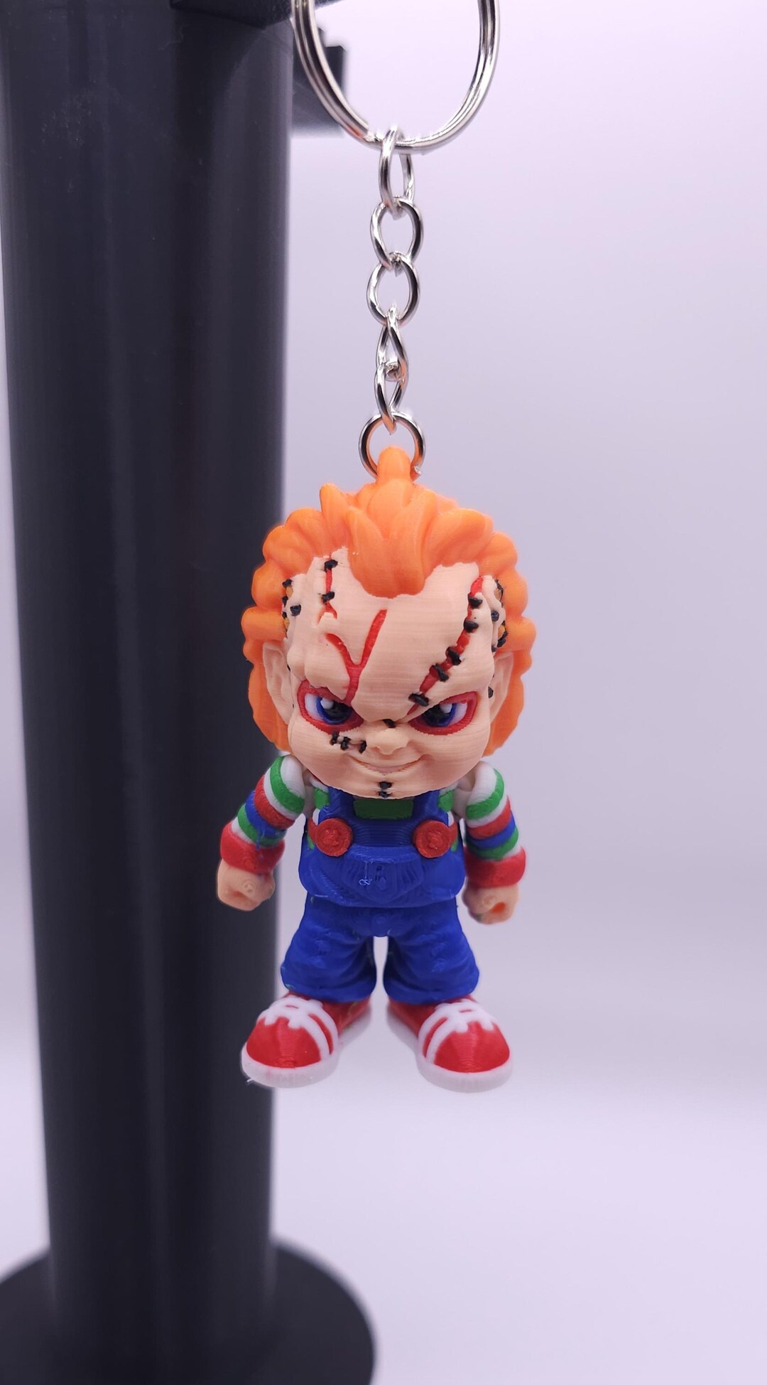 Horror Doll Inspired Keychain • Mini Slasher Keychain • 3D Printed ...