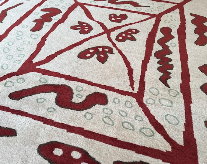 Texture by TD - Tlush rug-Beige for custom  modern rug