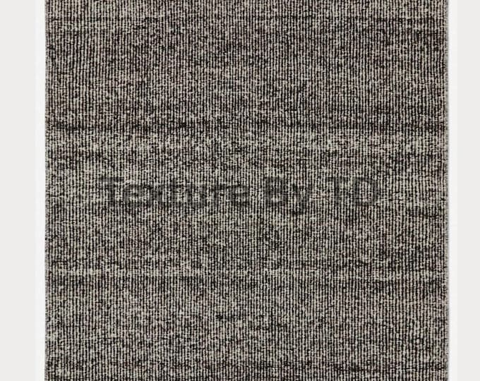 Handwoven Wool Flatweave Rug, Boho Minimalist Scandinavian Carpet