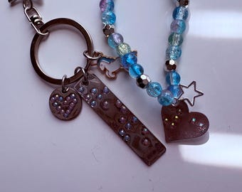 Schlüsselanhänger mit Braille-Armband: Believe You can