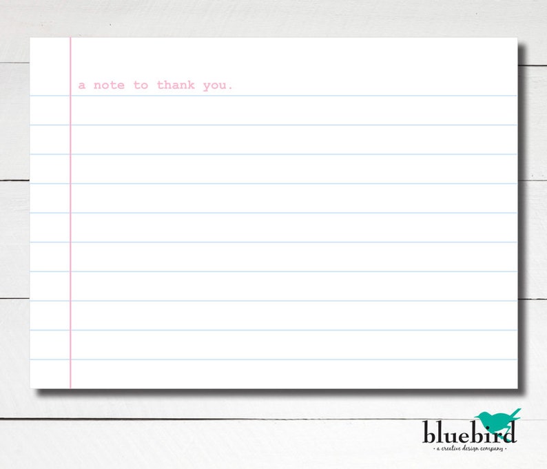 A6 Notepaper thank on your own flat card be aware - Free leaf paper Immediate Down load Do-it-yourself Printable photograph about Printable Loose Leaf referred to as A6 Notepaper thank on your own flat card observe - Free leaf paper Instantaneous Down load Do it yourself Printable