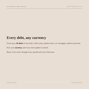 Debt Payoff Tracker | Google Sheets Debt Snowball & Avalanche Calculator | Debt Free Planner Spreadsheet, Credit Card and Loan image 10
