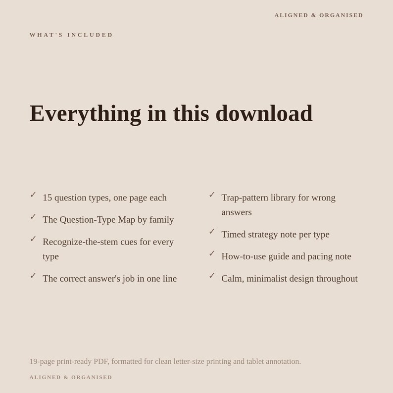 LSAT Logical Reasoning Decoder | Question Type Strategy Guide (Printable PDF) image 11