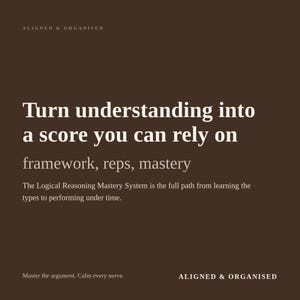 LSAT Logical Reasoning Mastery System | LR Frameworks, Worked Examples, Study Protocol (PDF Download) image 16