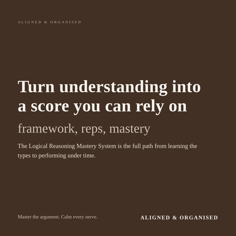 LSAT Logical Reasoning Mastery System | LR Frameworks, Worked Examples, Study Protocol (PDF Download) image 16