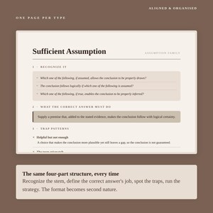 LSAT Logical Reasoning Decoder | Question Type Strategy Guide (Printable PDF) image 9
