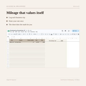 Small Business Bookkeeping Spreadsheet | Google Sheets Income Expense & Profit Tracker | Sales Tax and 1099-K image 11