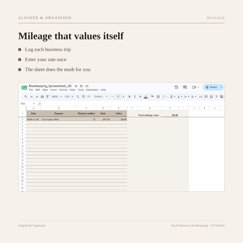 Small Business Bookkeeping Spreadsheet | Google Sheets Income Expense & Profit Tracker | Sales Tax and 1099-K image 11