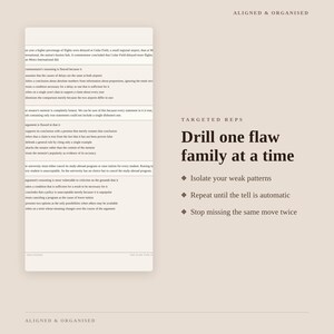 LSAT Logical Reasoning Flaw Drills | Timed Practice Workbook (PDF Download) image 6